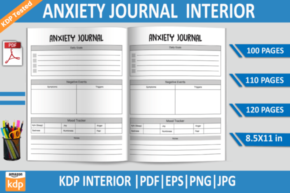 Evaluating the Anxuiety Journal KDP Interior Template for Your Self-Publishing Goals