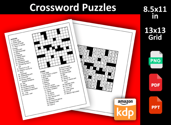 How Crossword Puzzle Books Like Crossword 44 Can Help You Build a Profitable Amazon KDP Business
