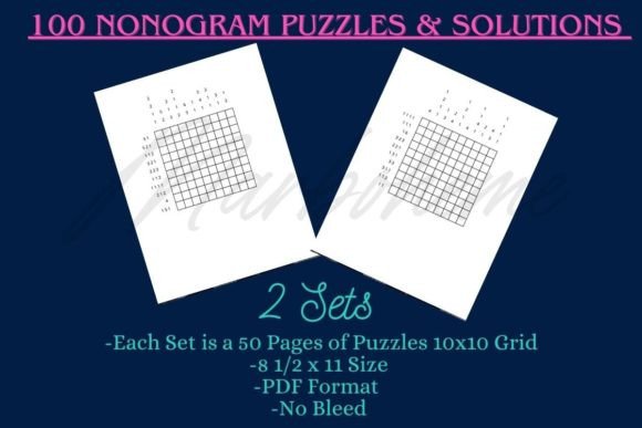 Nonogram Puzzle Interiors: Mastering 100 Logic Puzzles on a 10×10 Canvas